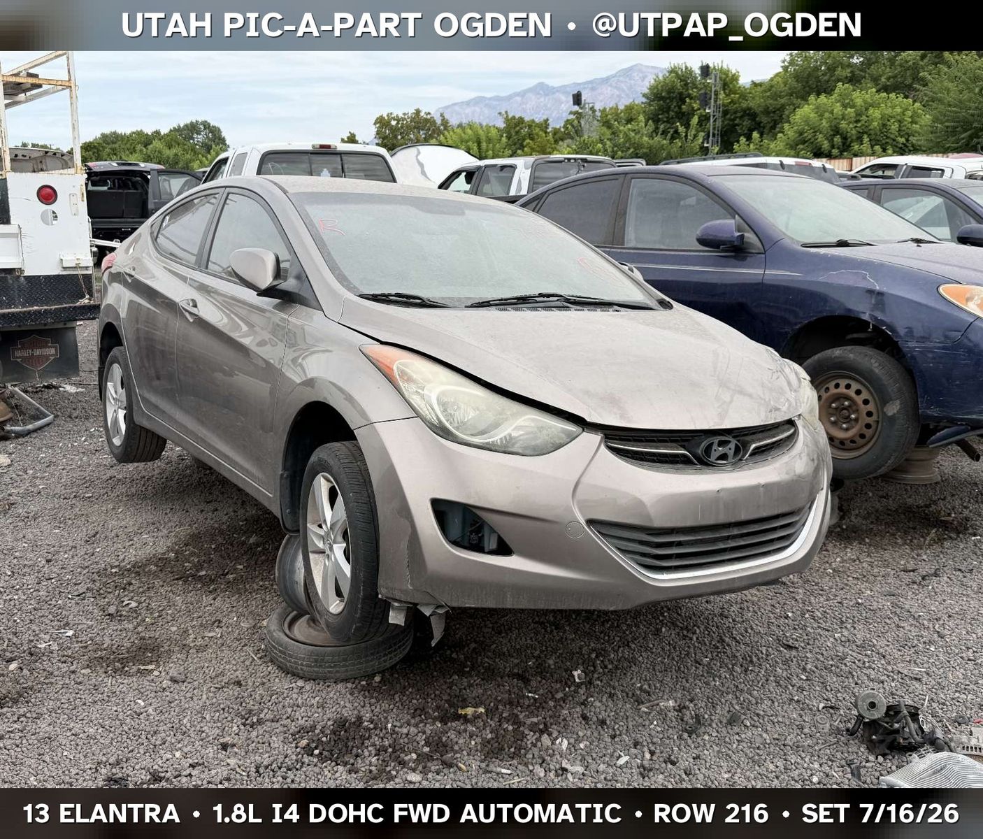 2013 Hyundai Elantra Parts - UTPAP Ogden