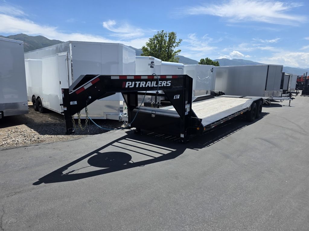 2023 PJ Trailers USED 8.5X28 Gooseneck H7 22K Equi
