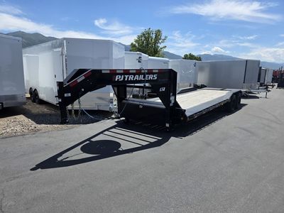 2023 PJ Trailers USED 8.5X28 Gooseneck H7 22K Equi