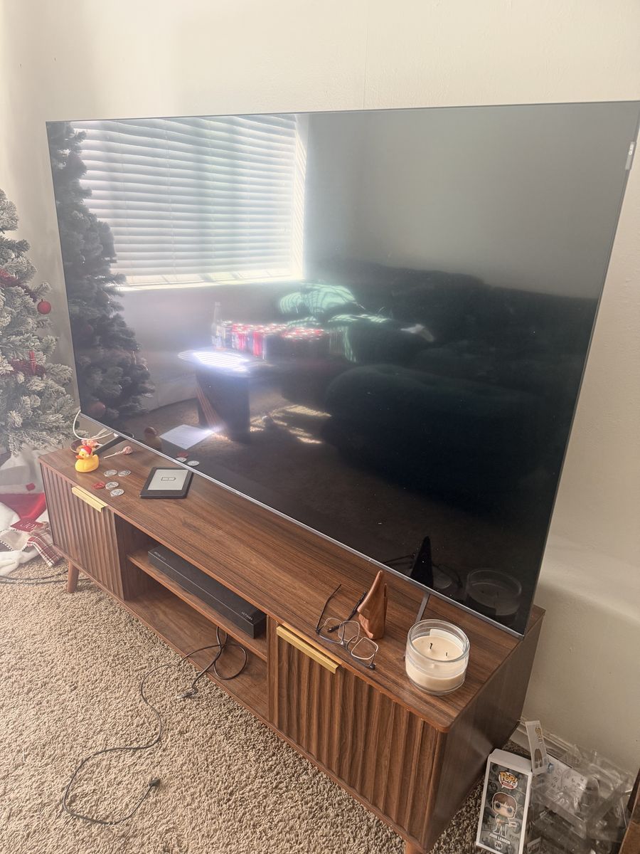 65inch Large Flat Screen TV (Brand and Size Unknown)