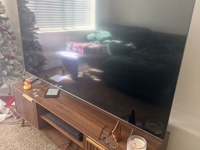 65inch Large Flat Screen TV (Brand and Size Unknown)