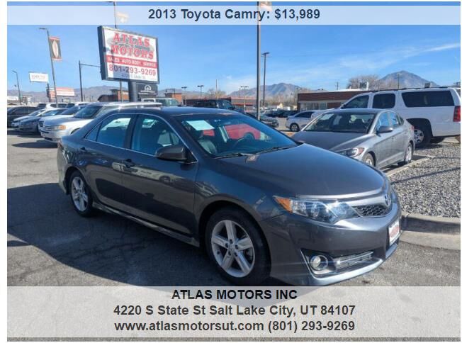 2013 TOYOTA CAMRY SE