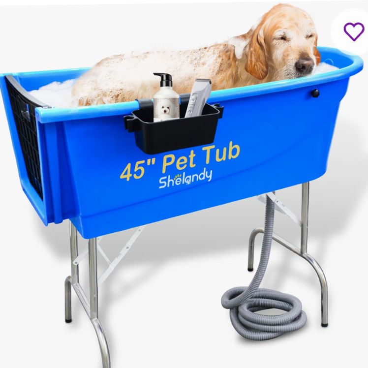 45 Pet Bathtub With Stairs