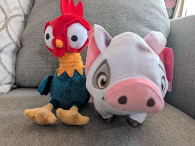 Moana plushies