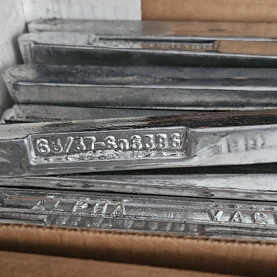 Solder 63/37 oxide free bars 45lb