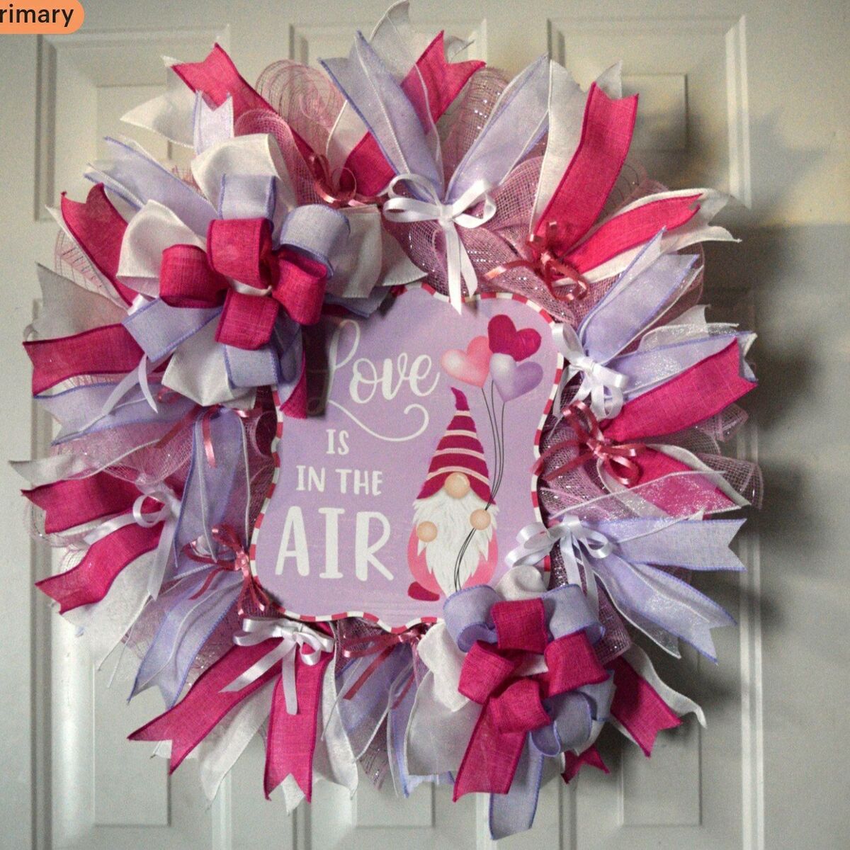 Adorable Valentine Wreath