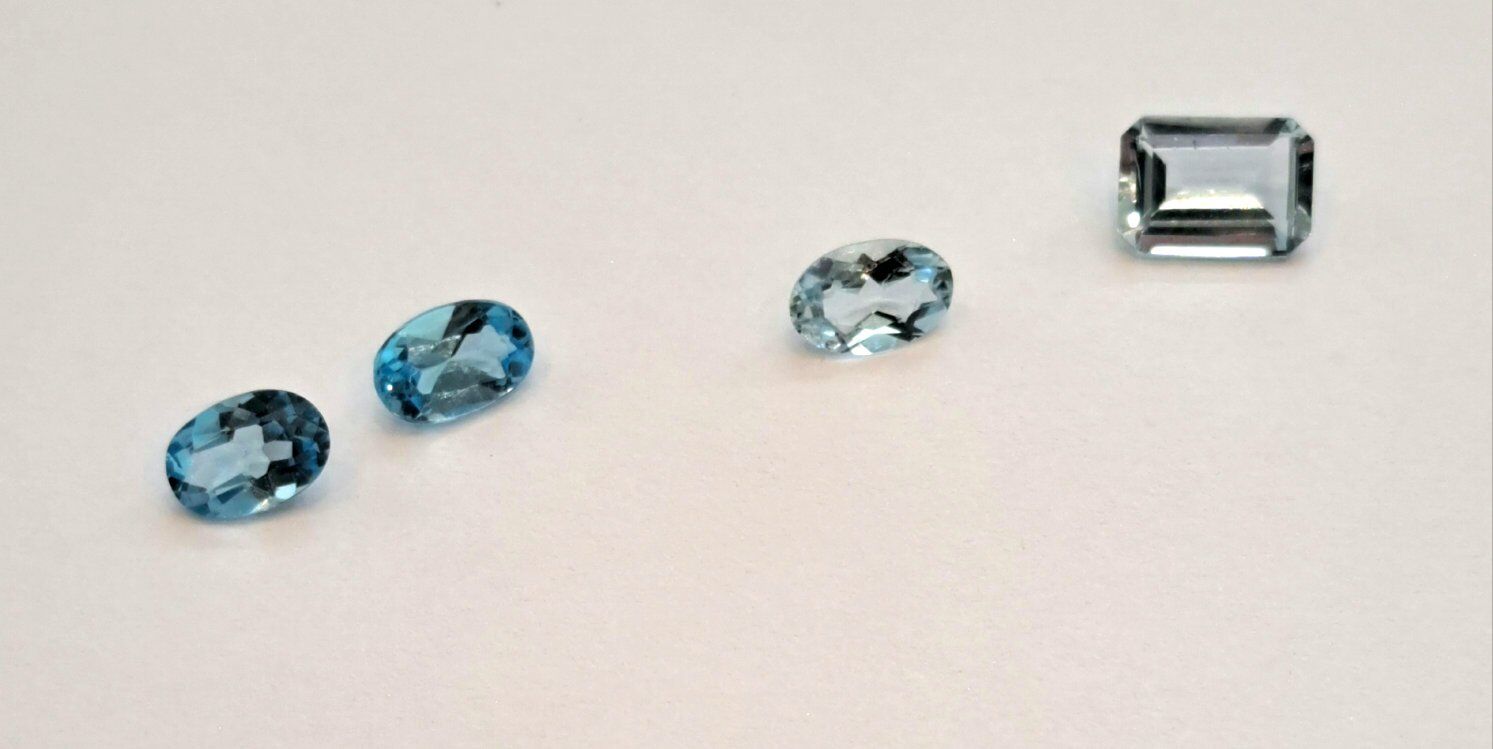 Aquamarine Loose Gemstones 2.270 Total Carats