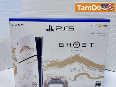 Sony PlayStation 5 Ghost of Yotei Gold Limited Edition 1TB SSD Console (NEW)