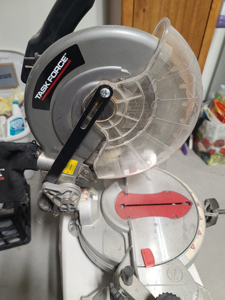 Task Force 10 in. Compound Miter Saw with Laser Guide M2500LW