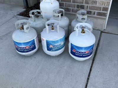 Full Propane Tanks - 20 and 30 pound