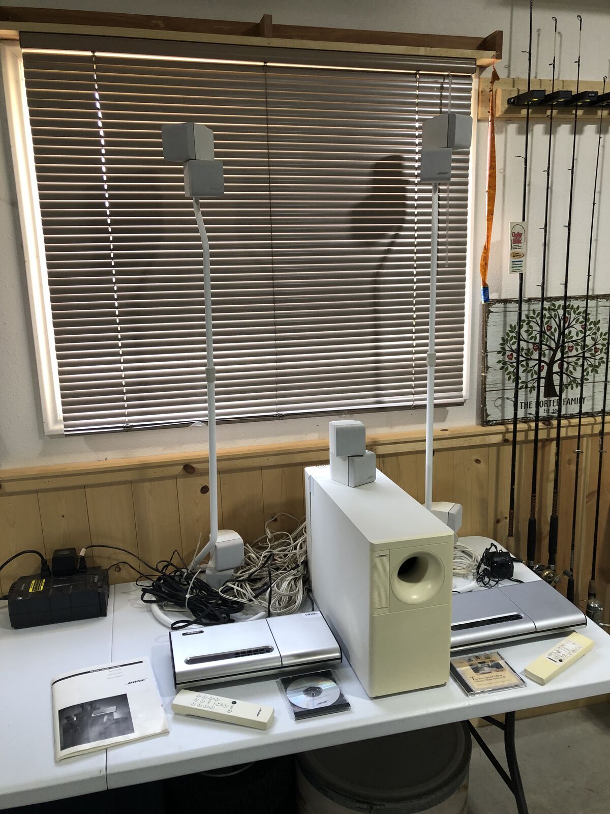 Bose Surround Sound Lifestyle home theatre CD player and speakers