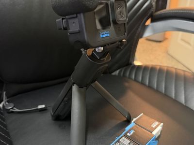 GoPro Hero 12 Black with Volta Battery Grip, Media Mod, Microphone & 4 Batteries