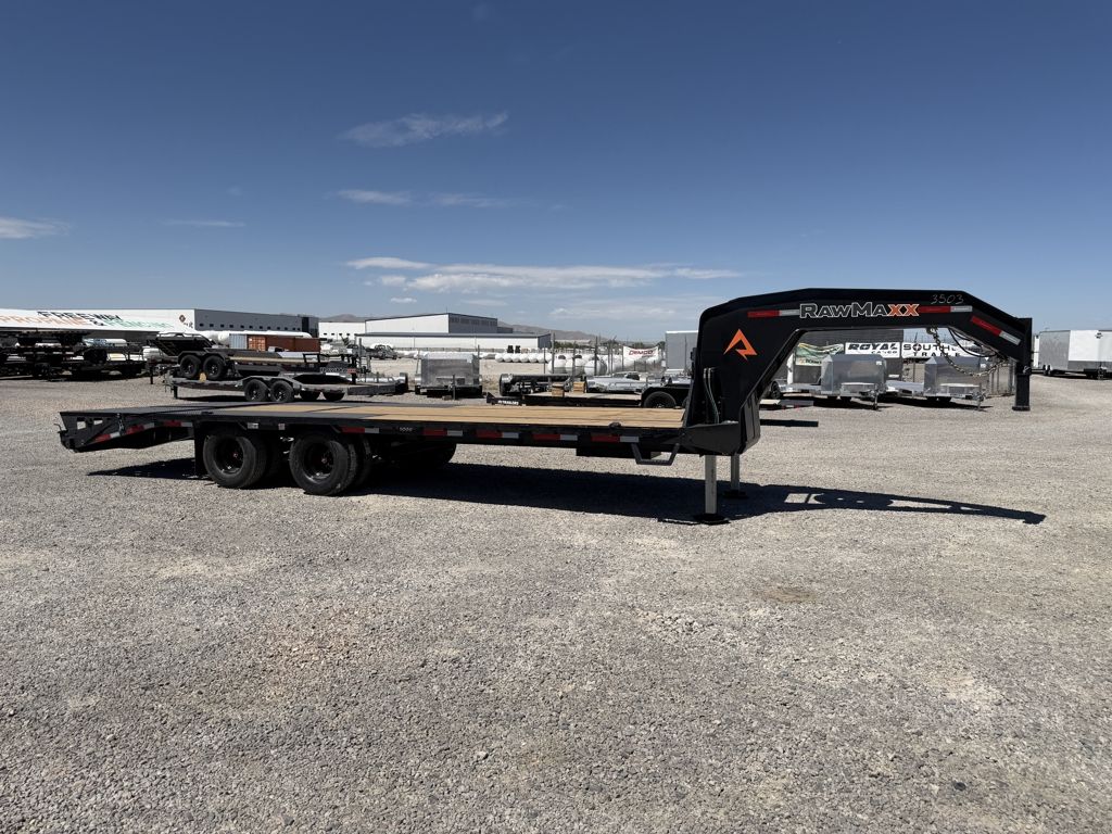 2026 RawMaxx 8.5x26 FDX Tandem Dual Gooseneck Equi
