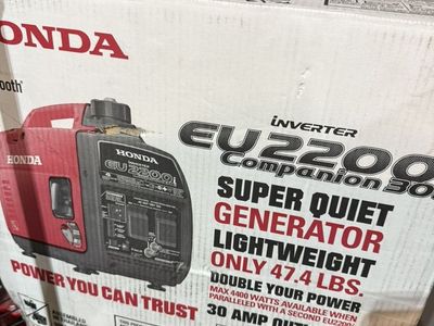 Honda EU 2200i Companion Generator New