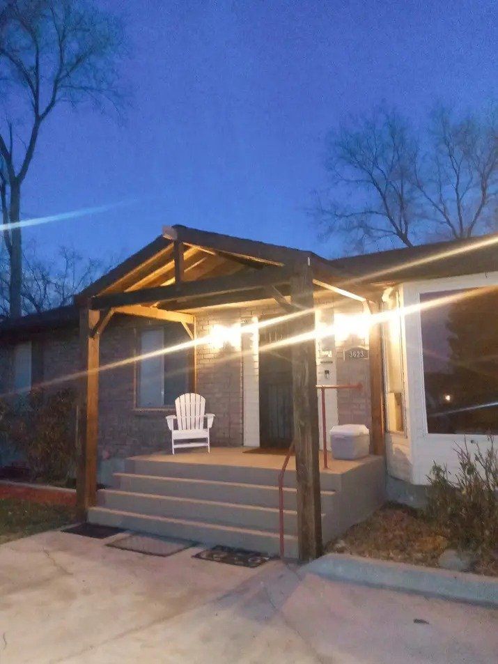 front entrys, decks, pergolas