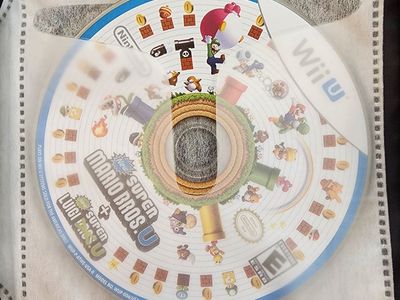 New Super Mario Bros. U + New Super Luigi U Wii U Game Disc Only