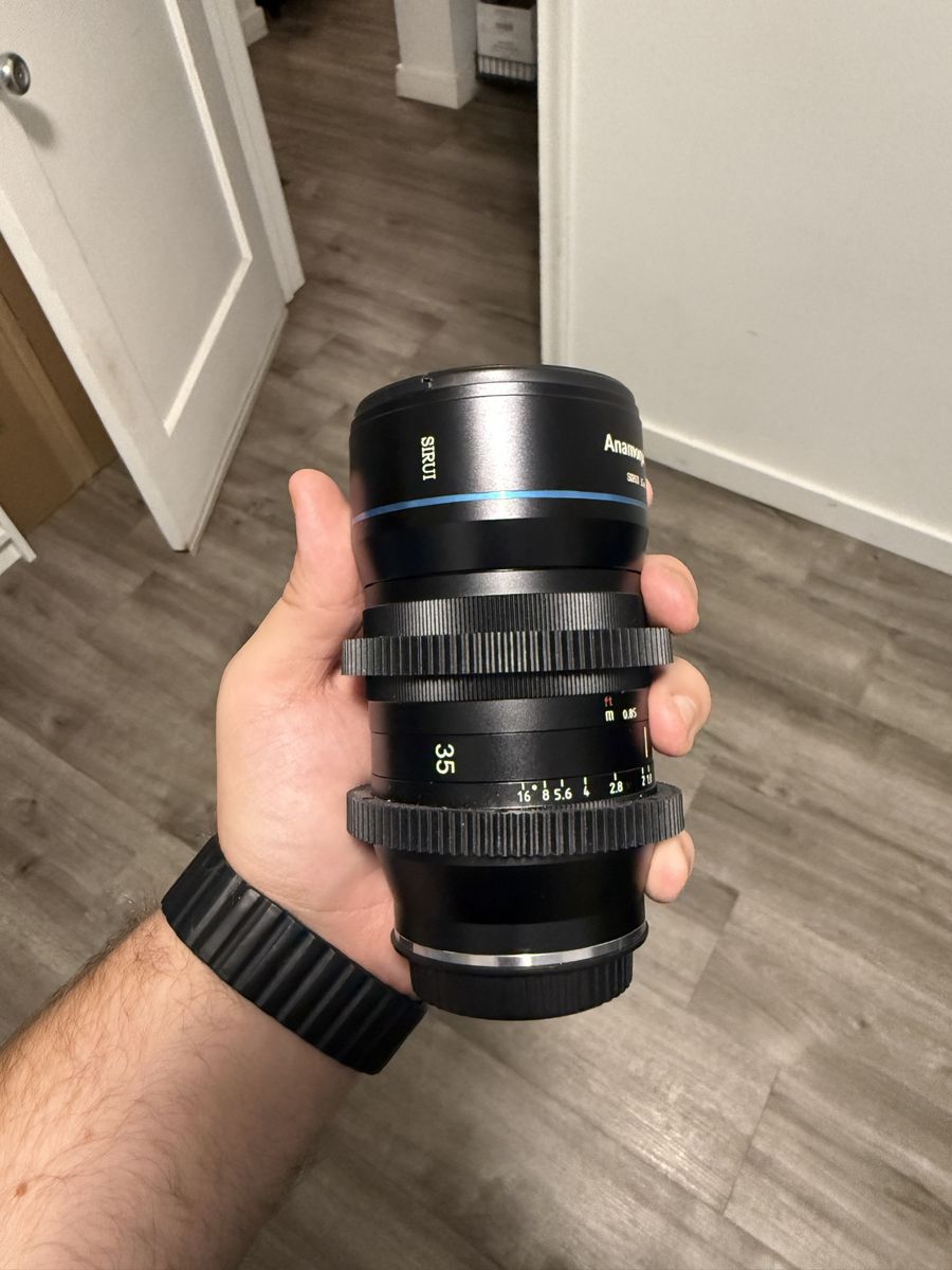 Sirui Anamorphic Lenses - 35mm and 75mm E-Mount Set