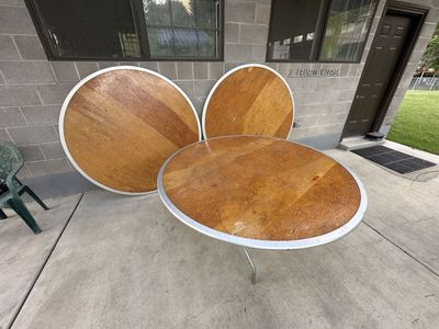 Large Event Round Folding Tables (3)