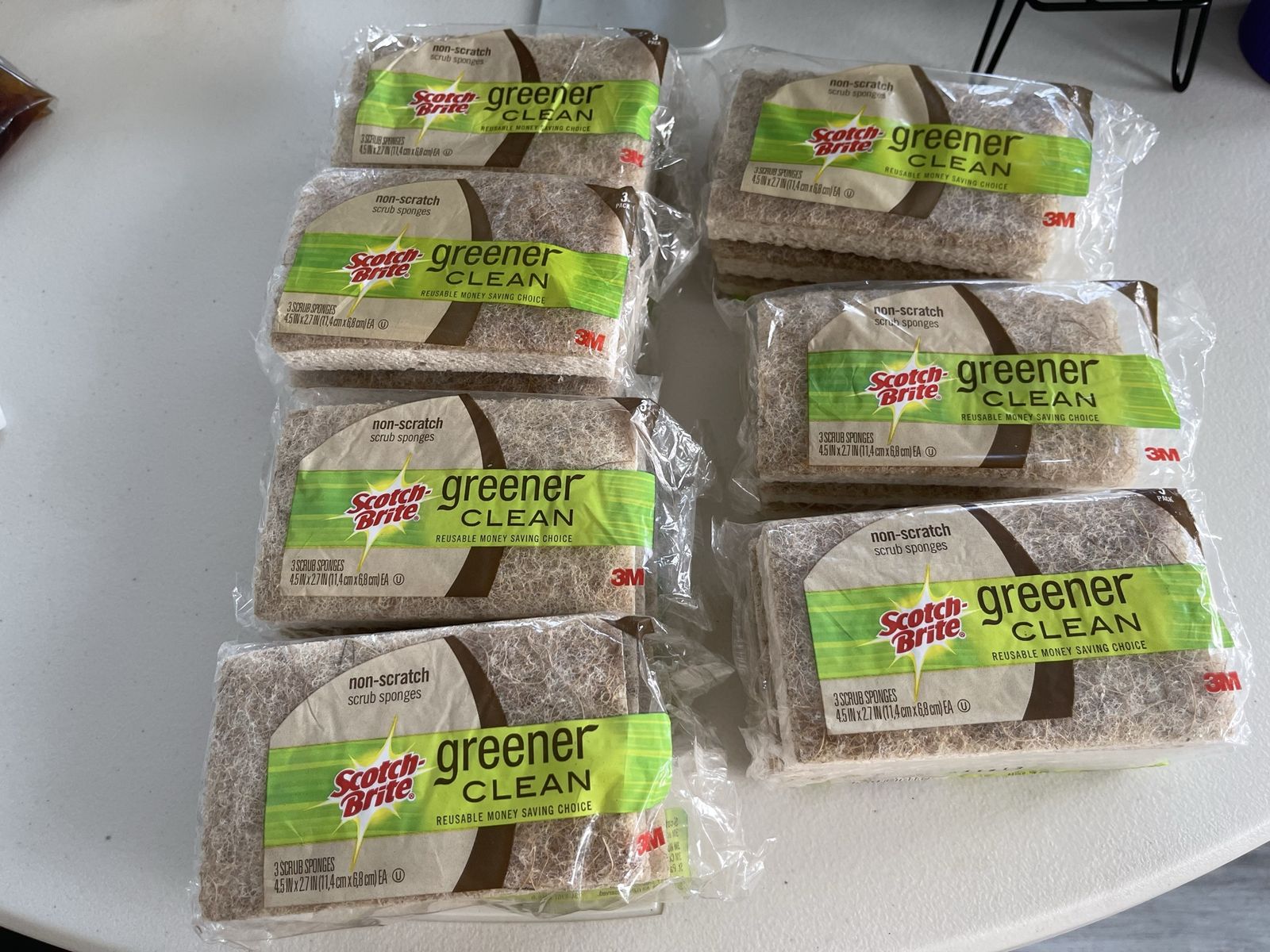 Scotch-Brite Greener Clean Non-Scratch Scrub Sponges $3 per pack