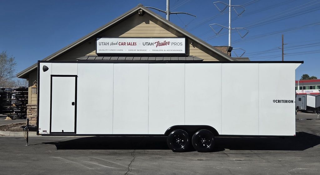 8x28 / 8.5x28 .080 Aluminum PolyCor Enclosed Cargo 10k Axles Criterion 2026