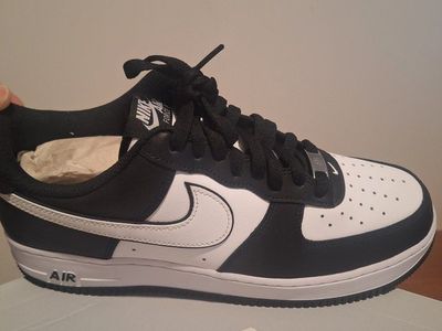 Nike Air Force 1 Low Panda Black White and Black - Size 10.5