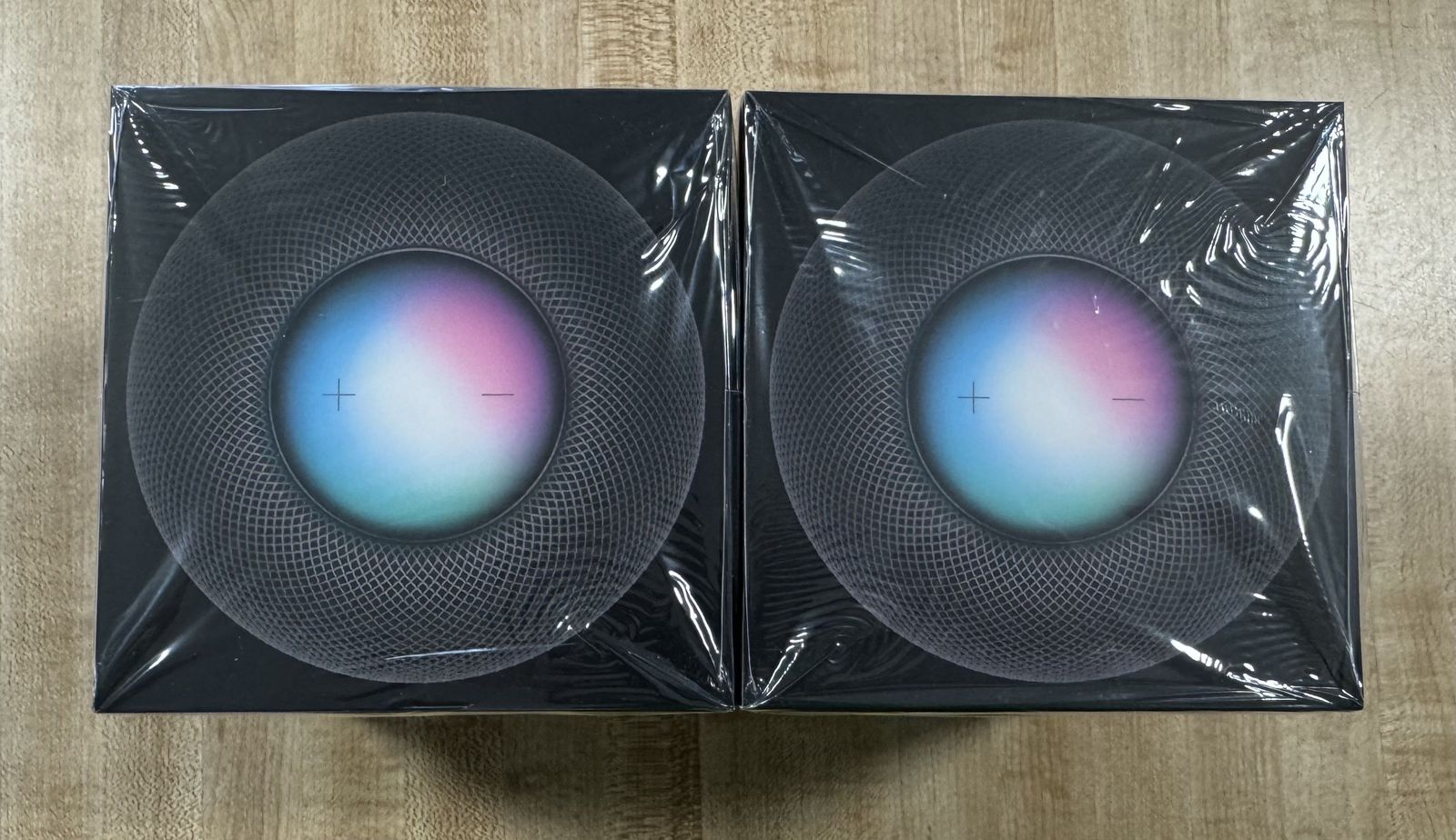 2 Apple HomePod mini Space Gray Stereo Pair Two Speakers