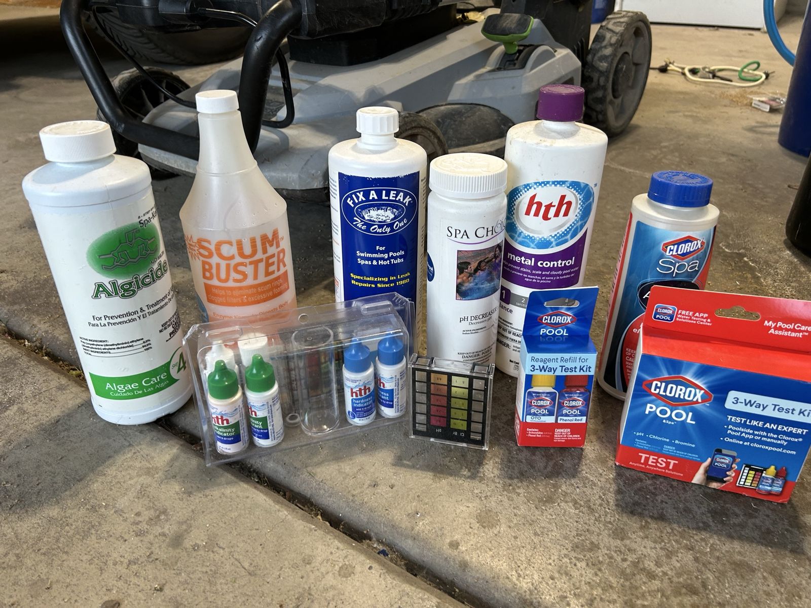 Spa or hot tub chemical