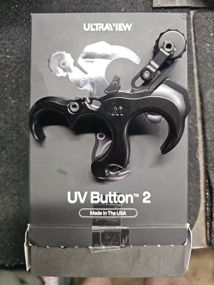 Ultraview UV Button 2 Release Aid - Black