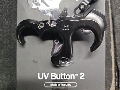 Ultraview UV Button 2 Release Aid - Black
