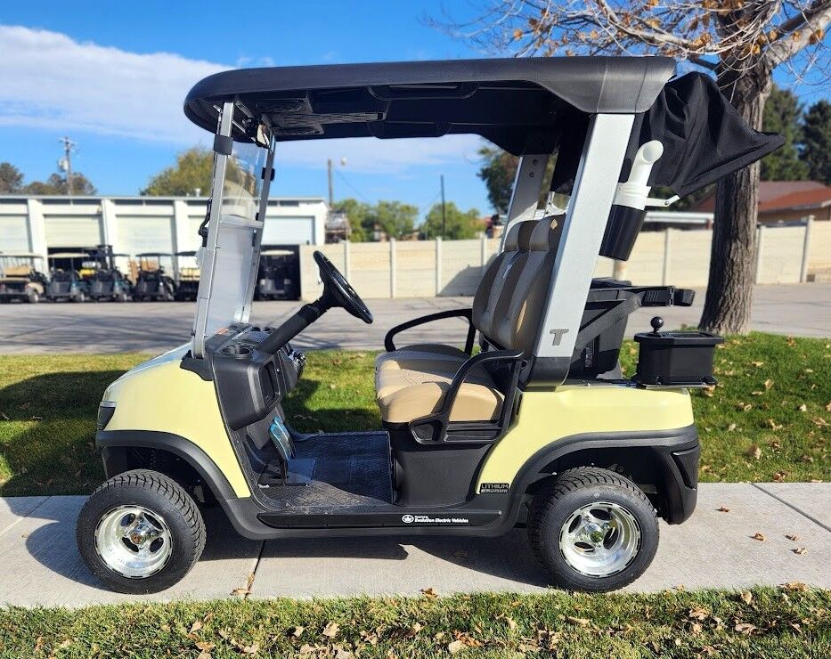 The All-New 2025 Beige Lithium Evolution-EV Tara Spirit Air Golf Cart