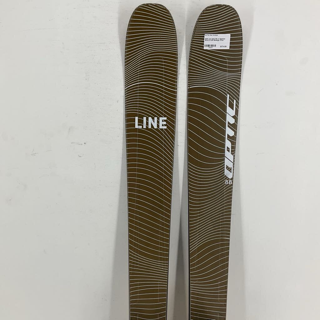 2025 Line Optic 88 w/ Salomon Strive 14 GW Bindings
