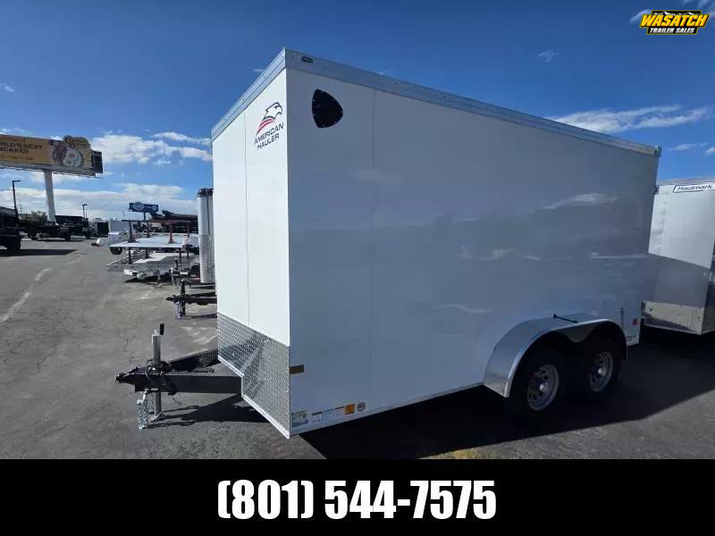 2025 7X16 Night Hawk American Hauler 10K Enclosed Cargo Trailer
