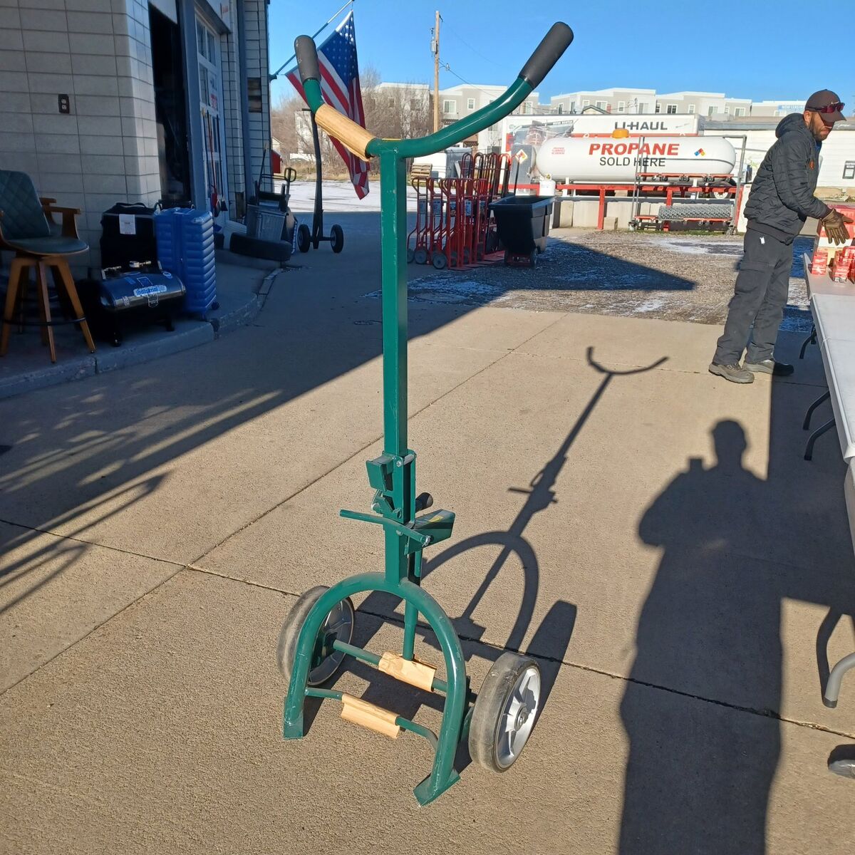 Harper 55 gallon drum dolly