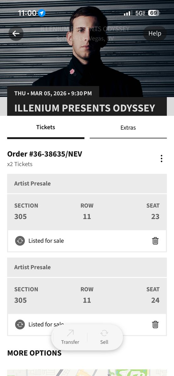 Illenium Tickets At The Sphere 3/5