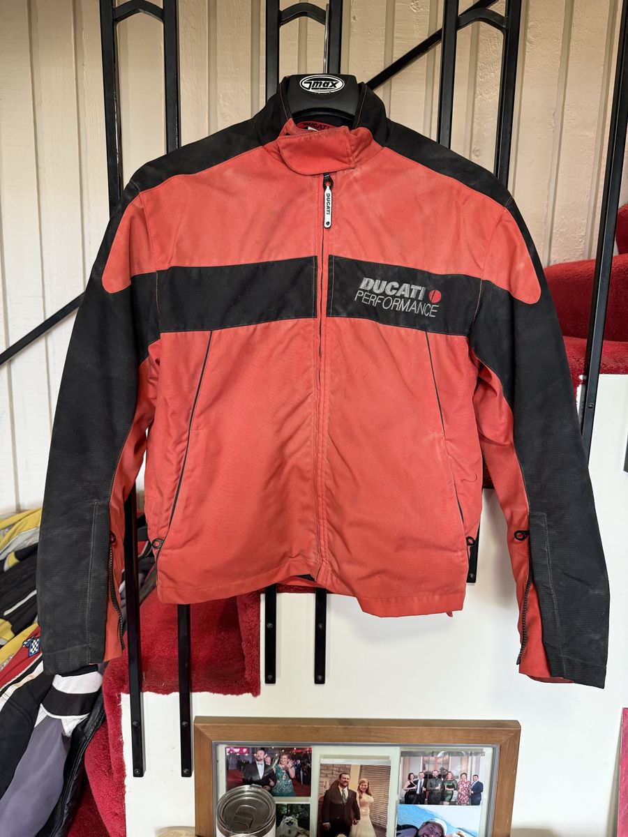 Ducati racing motorcycle jacket