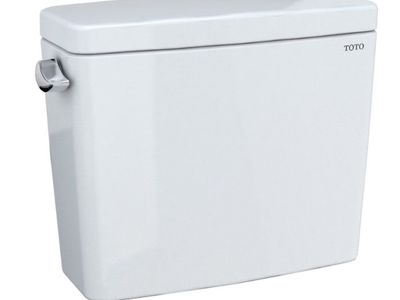 TOTO Drake 1.6 GPF Toilet Tank with WASHLET+ Auto Flush Compatibility, Cotton White - ST776SA#01