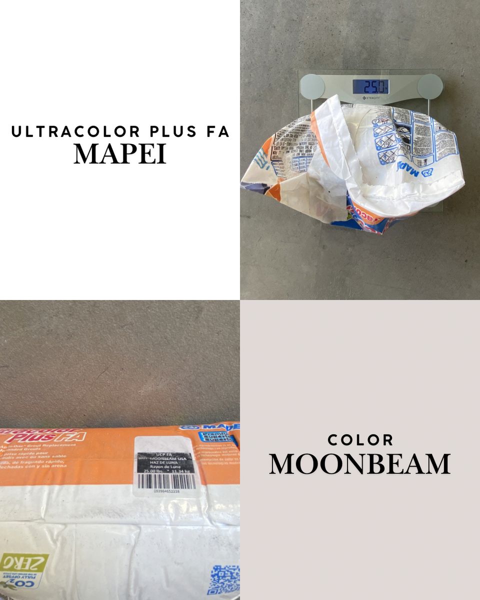MAPEI Grout Ultracolor Plus FA MOONBEAM