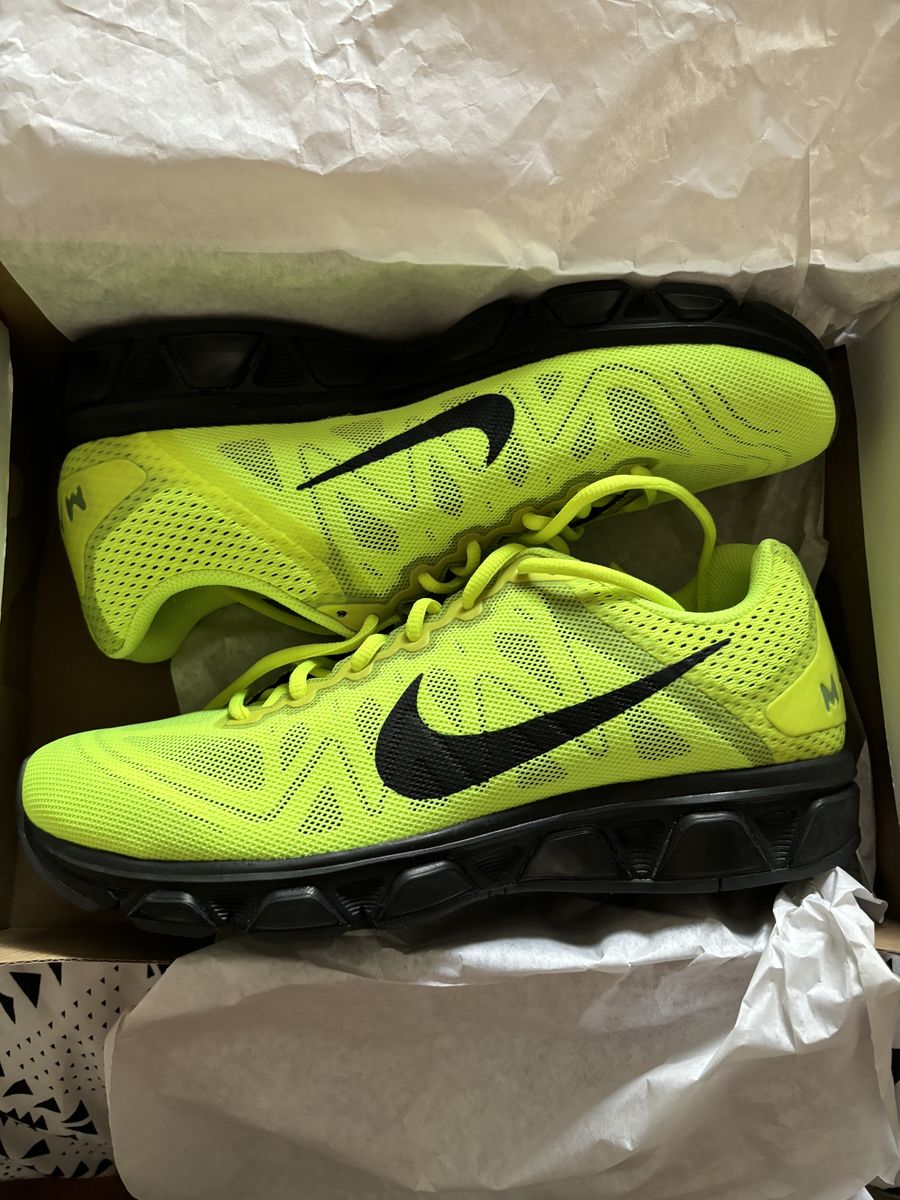 Neon Yellow Nike Air Max's