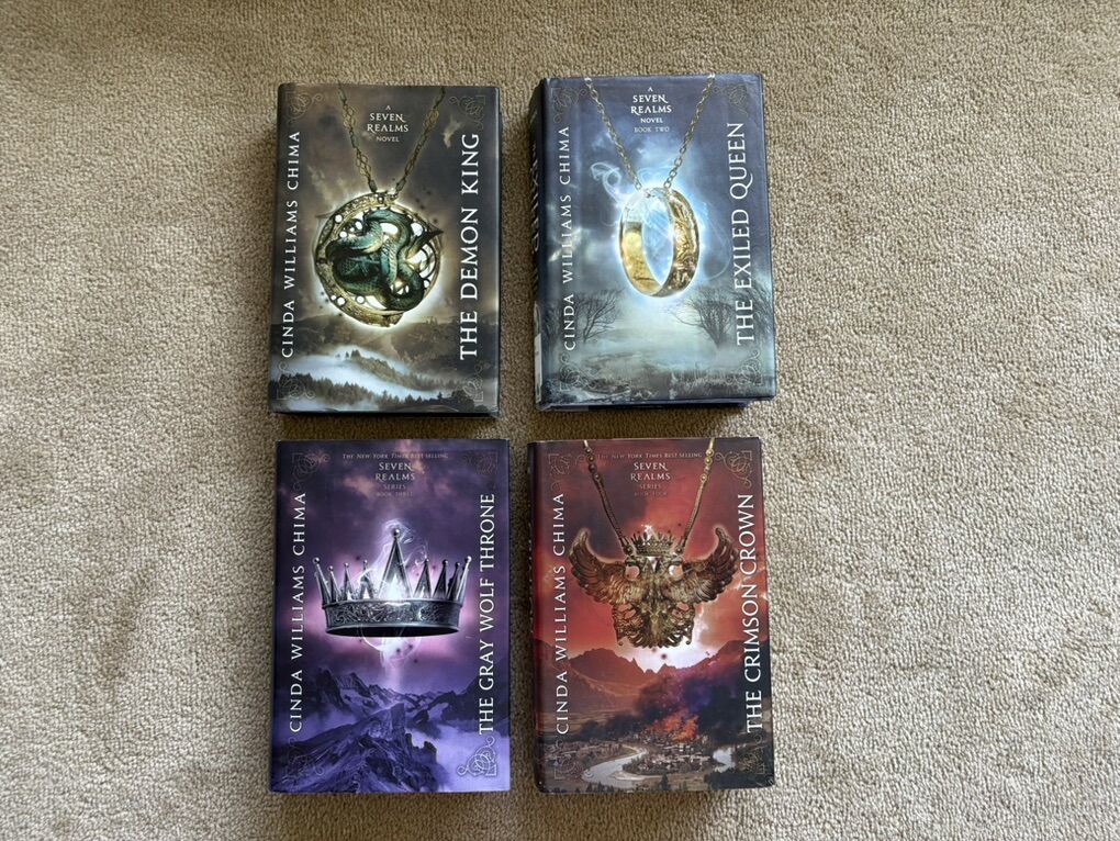 Complete Seven Realms Series, by Cinda Williams Chima (hardcovers)