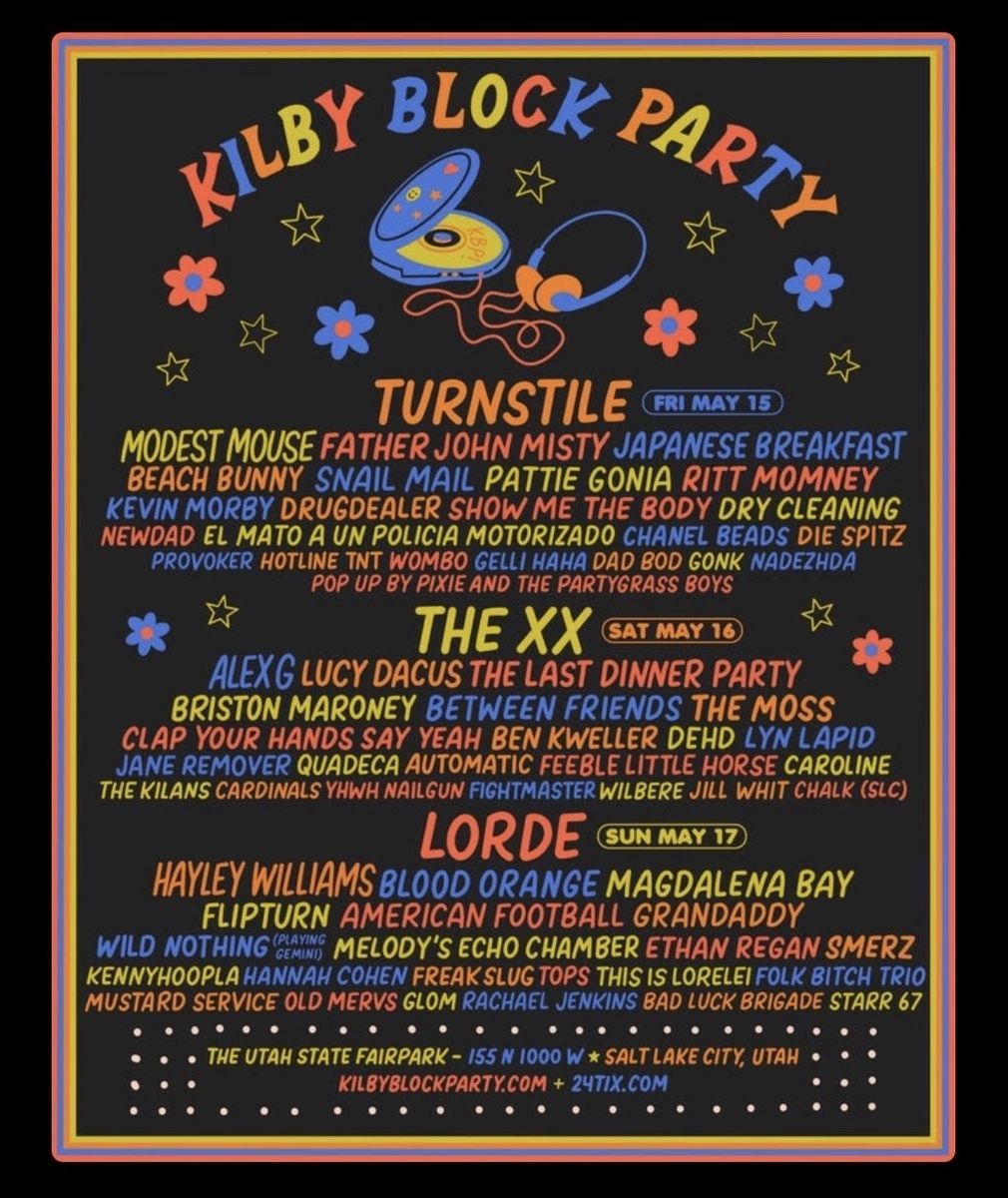 Kilby Block Party 3 Day VIP Tickets