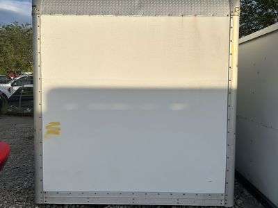 Cargo Box Truck Body - Aluminum/Wood Floor Storage Container - Used