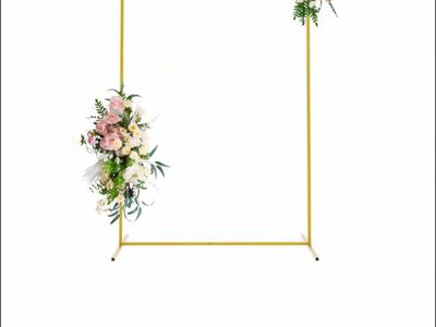 Aoipend gold metal arch