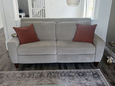 Two Recliner Sofas