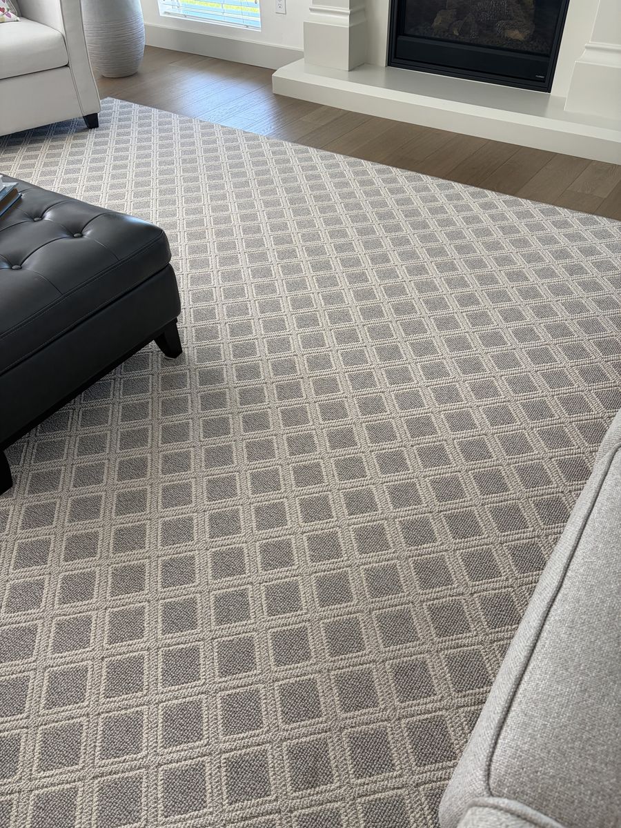 10’ x 12’ Gray Pattern Area Rug