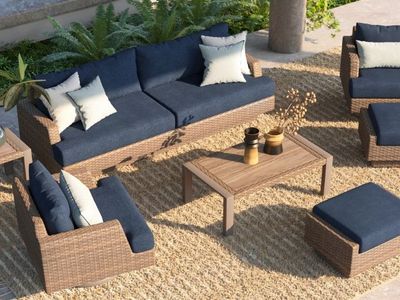 NEW! Portofino Sunbrella Patio Set - RETAIL $4800!!