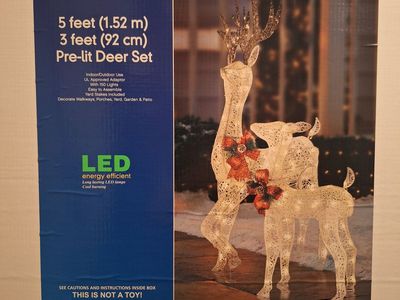 Christmas Deer Set