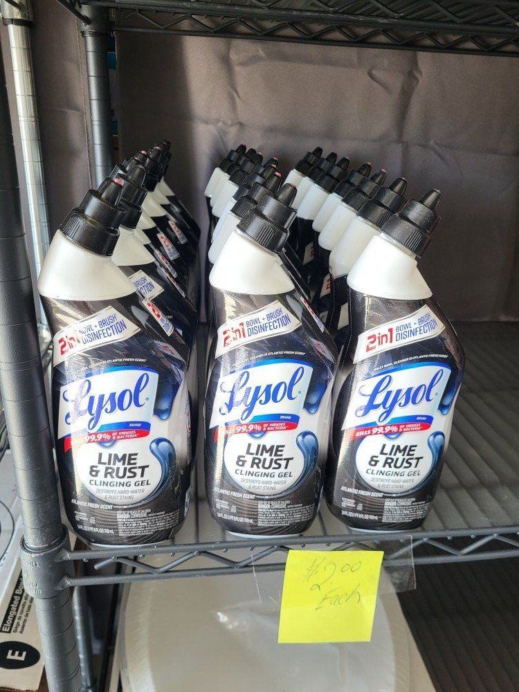 Cleaners & Air Freshners 
Lysol & Renuzit