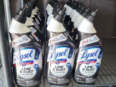 Cleaners & Air Freshners
Lysol & Renuzit