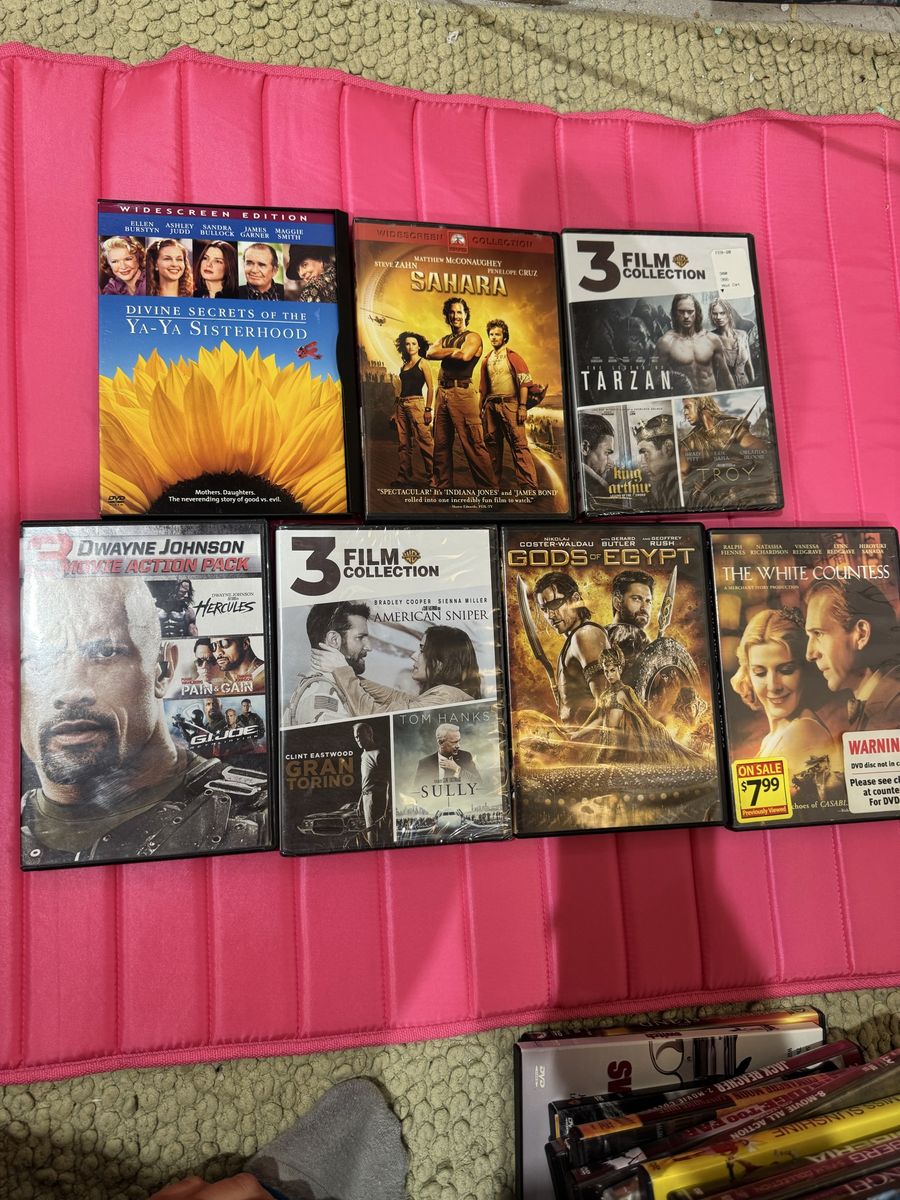 DVD movies lot
