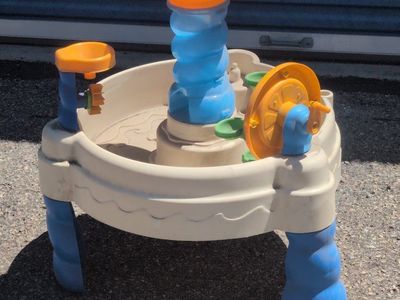 Step2 Spill & Splash Seaway Water Table Kids Outdoor Play Toy